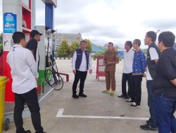 Pastikan Takaran, Kualitas dan Stok BBM Jelang Lebaran, Satreskrim Polres Musi Rawas Bersama Intansi Terkait Lakukan Sidak ke SPBU Pertamina 