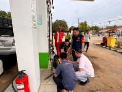 Polres PALI Pastikan Distribusi BBM Aman Jelang Lebaran,Pengawasan SPBU Diperketat