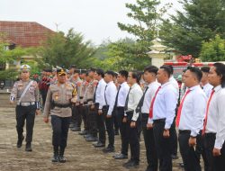Polres PALI Gelar Apel Pasukan Operasi Ketupat Musi 2025, Pastikan Keamanan Mudik Lebaran