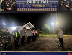 Situasi Pospam Simpang Tais Kondusif, Polres PALI Pastikan Keamanan Arus Mudik Lebaran 2025