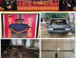 Tim Elang Polsek Talang Ubi Ringkus Pencuri Sawit PT Agro