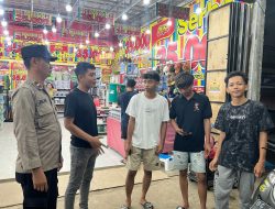 POLSEK TALANG UBI GELAR PATROLI MALAM DI TITIK RAWAN DAN OBJEK VITAL, PASTIKAN KAMTIBMAS KONDUSIF