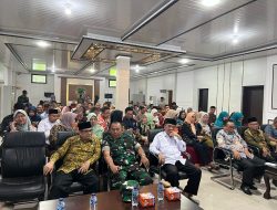 diwakili oleh Kasat Binmas AKP Romi F.AR, M.H. Kapolres Pali Hadiri persiapan pelaksanaan Seleksi Tilawatil Qur’an dan Hadist (STQH) ke-XXVIII