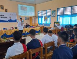 Sosialisasi Hulu Migas dan Bahaya Judi Online, SKK Migas – PT Medco E&P Gandeng Polsek Penukal Utara dan BNNP Sumsel di SMAN 1 Penukal Utara