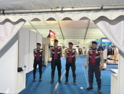 Polres PALI Laksanakan Pengamanan Kegiatan UMKM di Gelora November Komperta”Polri Hadir untuk Memberikan Rasa Aman kepada Masyarakat,” Tegas Kapolres PALI