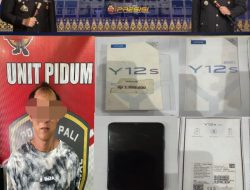 diduga Curi HP Warga Sinar Dewa Di Tangkap  Satreskrim Polres PALI 