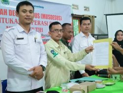 Mengimplementasi  Inpres No 9 Tahun 2025 ,Pemdes Karang Tanding Gelar Musdessus Bentuk  Kopdes Merah putih 