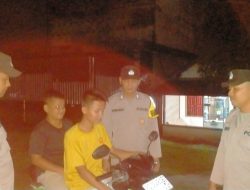 Polsek Penukal Utara Gelar Razia KRYD, Tegur Pengendara dan Imbau Remaja Hindari Judi Online