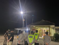 Polsek Penukal Abab Gelar Razia Terpadu Cegah Kriminalitas dan Gangguan Kamtibmas