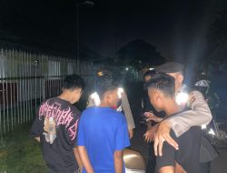 Patroli Perintis Presisi Polres PALI Jaga Kamtibmas di Area Komperta: Remaja Diberi Edukasi Humanis