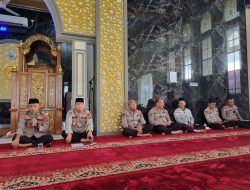 Personel Polres PALI Gelar Kegiatan Binrohtal, Tingkatkan Iman dan Soliditas Antar Anggota