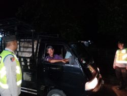 POLSEK TALANG UBI GELAR KRYD, CIPTAKAN SITUASI KAMTIBMAS YANG KONDUSIF DI WILAYAH HUKUM TALANG UBI