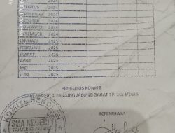 Bukan Cuma Bertabur Bintang, Diduga SMA 1 Tanjabbar Juga Bertabur Uang Pungutan
