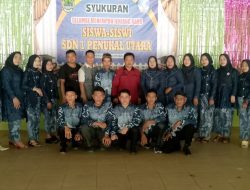 Apresiasi di Sektor  Pendidikan  Kades  Tanding Marga   Hadiri Perpisahan  SD N 1 Penukal Utara : Ini  Pesan Kepala Desa 