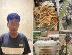 Polres PALI Bongkar Sindikat Pencurian Minyak Kondensat Milik Pertamina