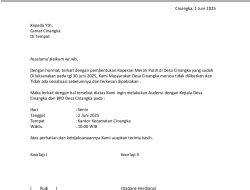 Warga akan Demo Camat dan Ketua BPD Desa Cinangka Bungkam