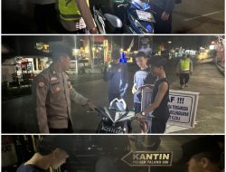 CIPTAKAN SITUASI KAMTIBMAS YANG KONDUSIF, POLSEK TALANG UBI GELAR KRYD