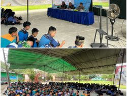 POLRES PALI EDUKASI PELAJAR TENTANG HUKUM,CEGAH KENAKALAN REMAJA MELALUI MPLS DI SMK NEGERI 1 PENUKAL