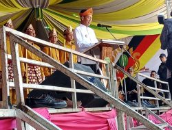 Suasana Khidmat Warnai Sedekah Dusun Marga Abab, Bupati PALI Dianugerahi Gelar Adat