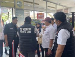 Tim Satgas Pangan Muaro Jambi Sidak Beras yang Terindikasi Oplosan