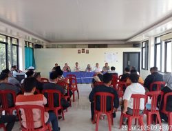 Sosialisasi Lahan Peruntukan TPU Di Desa Balekambang, Berjalan Damai Dan Lancar Aula Kantor Kec.Mancak.