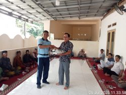 Tasyakuran Warga Kampung Lebak Atas Selesainya Pembangunan Rabat Beton, Sekaligus Perpisahan PJ Kepala Desa Balekambang