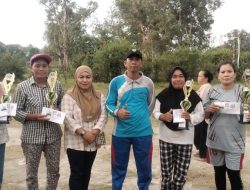 Songsong HUT Kemerdekaan RI Ke-80, Puluhan Peserta Ramaikan Pertandingan Voly Putra Putri