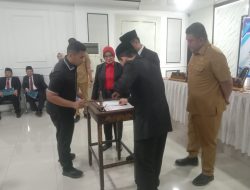 Lalui Seleksi Terbuka, Dewan Pengawas dan Direktur PDAM Tirta PALI Anugerah Resmi dilantik Bupati