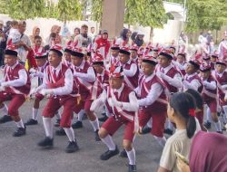 Membanggakan, Siswa SDN 13 Prabumulih Raih Juara 1 Lomba Gerak Jalan HUT Ke-80 RI