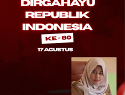 Ucapan Dirgahayu Kepala Sekolah SMA 1 N Penukal Utara