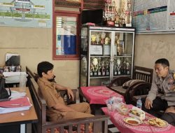 Bhabinkamtibmas Polsek Mancak Polres Cilegon Sambang Tokoh Masyarakat.