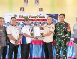 Penetapan RKPDes TA 2026 Pemdes Tempirai Timur Gelar Musrenbangdes