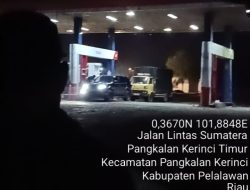 Dirut Pertamina Diduga Lemah dalam Pengawasan, SPBU di Pelalawan Disinyalir Lancarkan Solar Subsidi Dini Hari