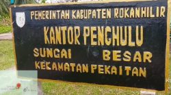 Pelapor Dugaan Korupsi Desa Sungai Besar Mengaku Dikelabui Inspektorat Rohil, Audit Belum Diserahkan ke Kejari